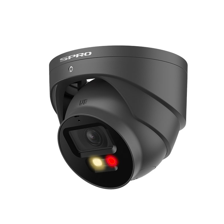 8MP IP Turret Camera with Active Deterrence and Colour Night 2.0