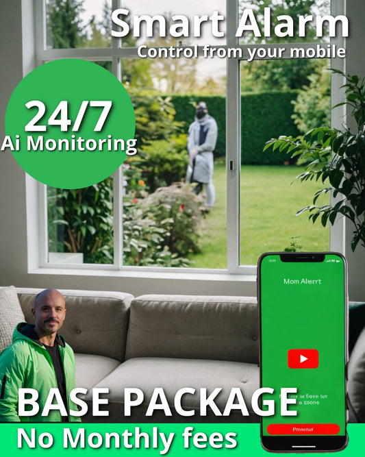 Ai Alarm installation - Base Package / Pay Monthly Available